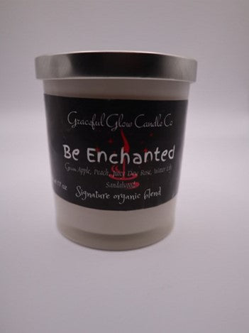 Graceful Glow Candle Co Be Enchanted scented soy candle.