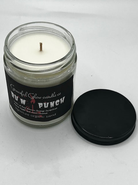 Rum Punch scented Soy Wax Candle