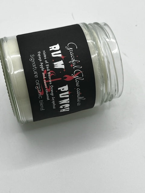 Rum Punch scented Soy Wax Candle