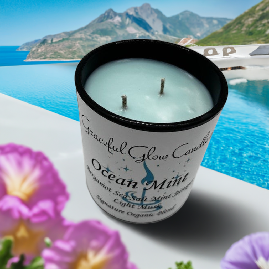 Ocean Mint Soy Candle